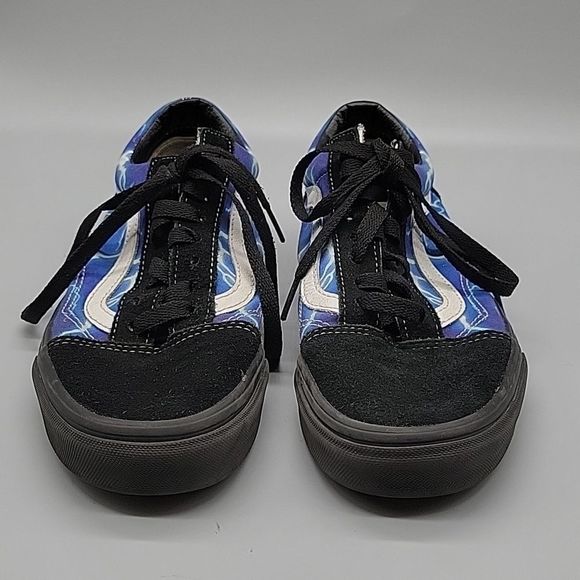 Vans Old Skool Lightning Blue Sneakers - Picture 3 of 9
